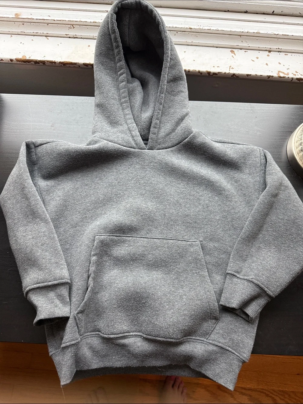 Kids Gray Hoodie Sweatshirt